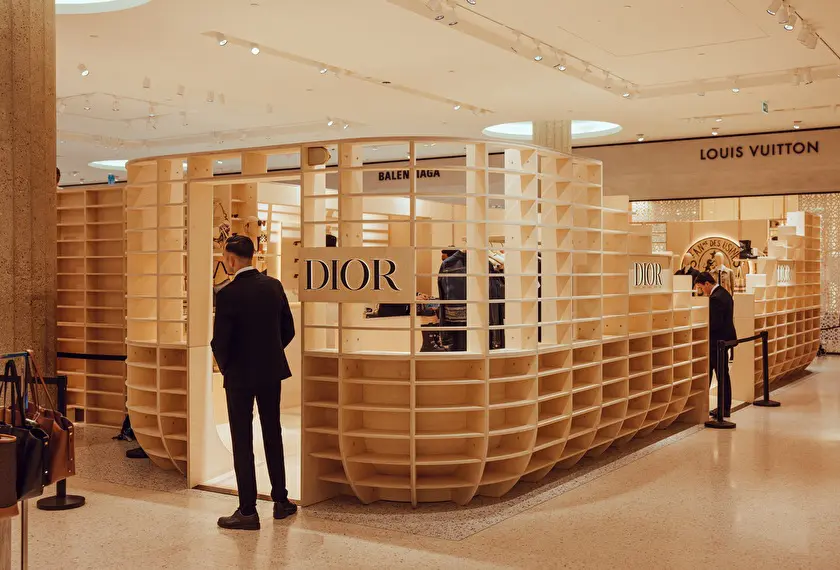 Nine Yards Dior Pop-up store Rotterdam