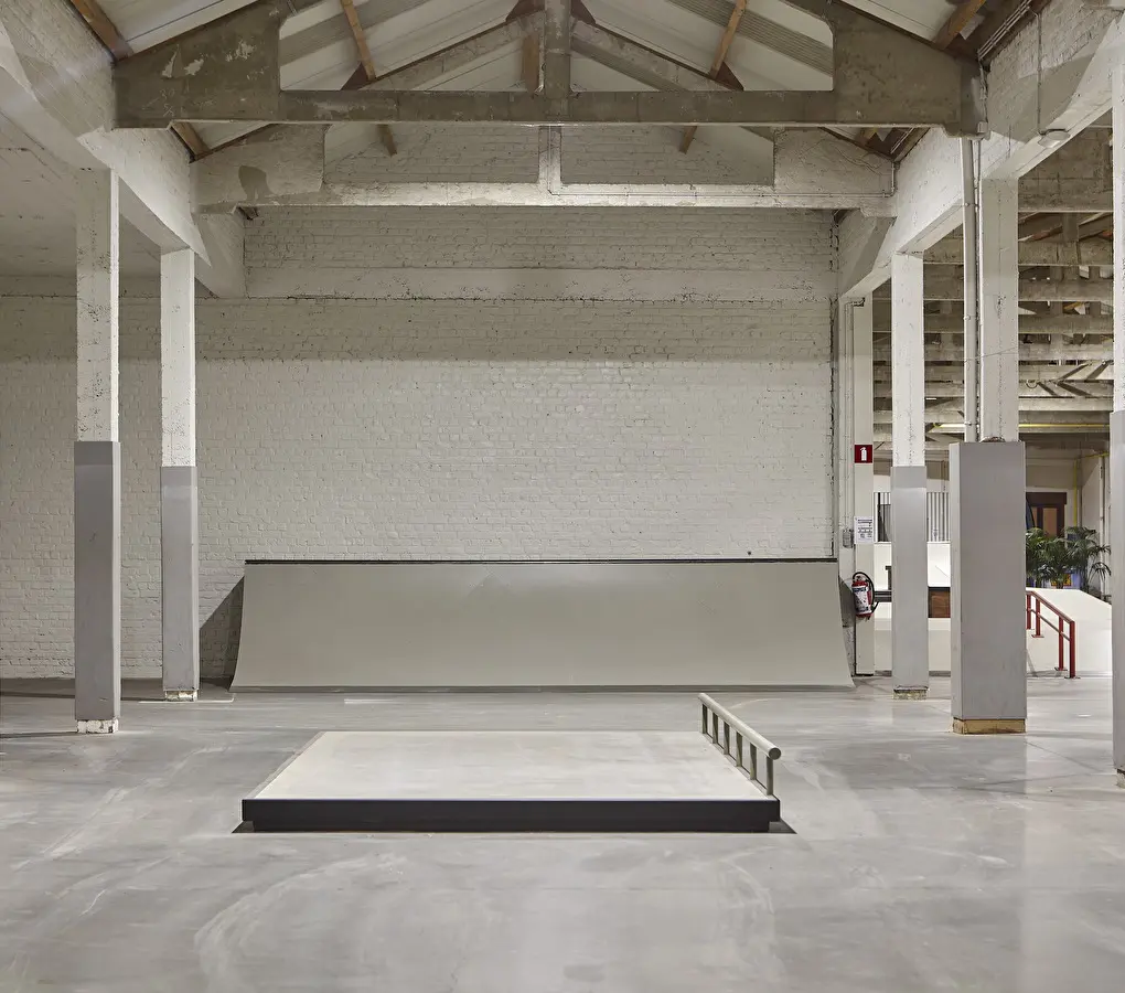 Nine Yards bouw indoor skatepark Oostende
