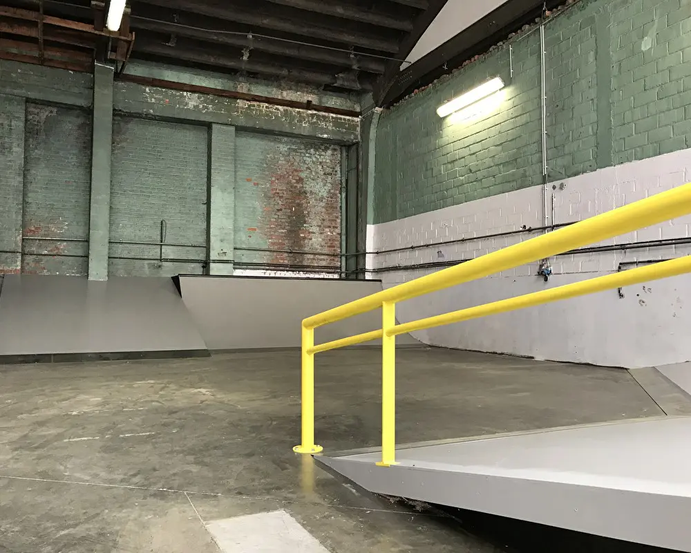 Nine Yards Leuven Skatepark indoor build