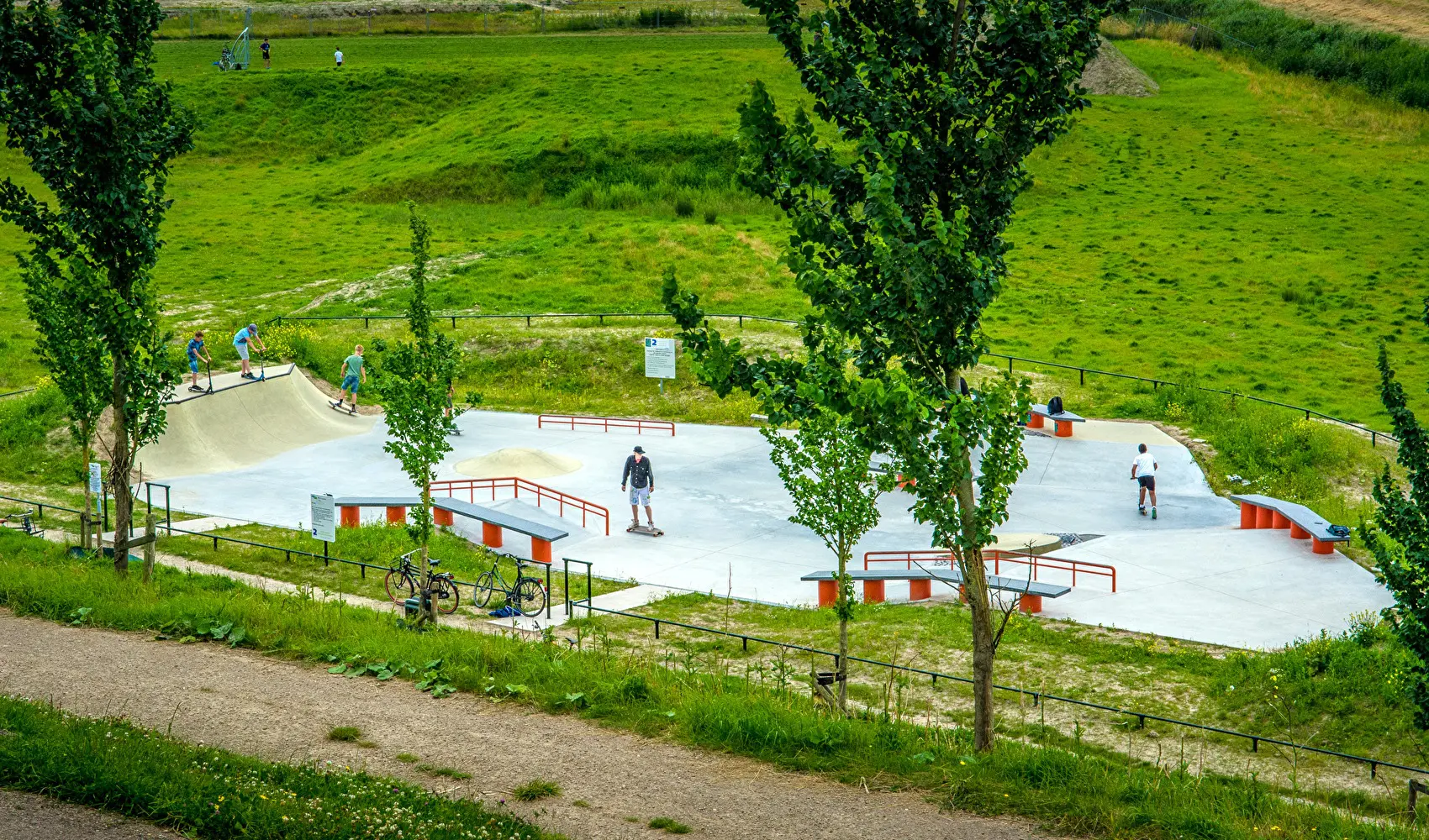 Nine Yards Middelharnis Outdoor Skatepark Design Build