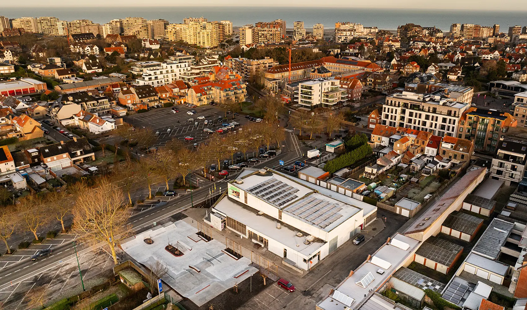 Nine Yards Skateparks De Panne Belgie Skateplaza