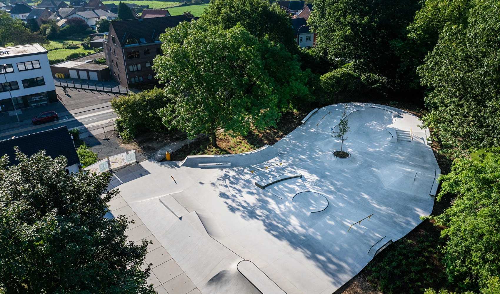 Nine Yards outdoor skatepark Geel België