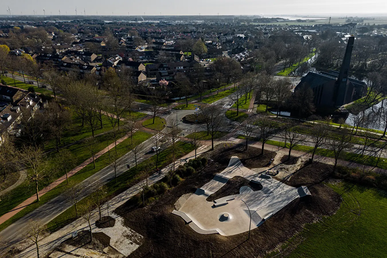 Bunschoten Skatepark Nine Yards Overview voorziening