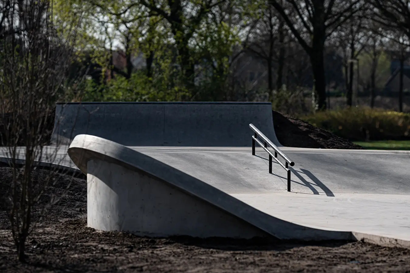 Bunschoten Spakenburg Nine Yards Skateparks Bank Taco Rail Quarter pipe