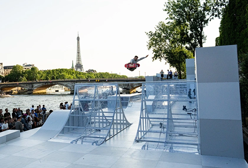 Nine Yards skateparks Vans OTW paris 2023 