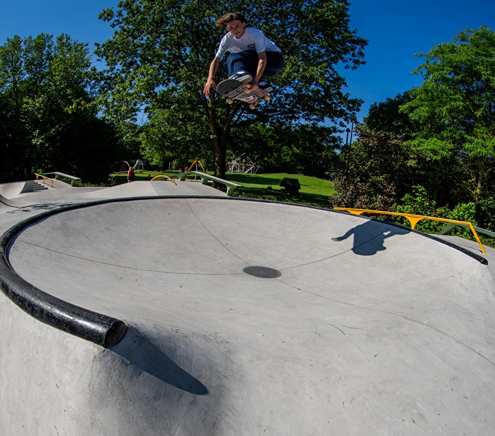 Nine Yards Skatepark Geel Lewis Weber Transfer