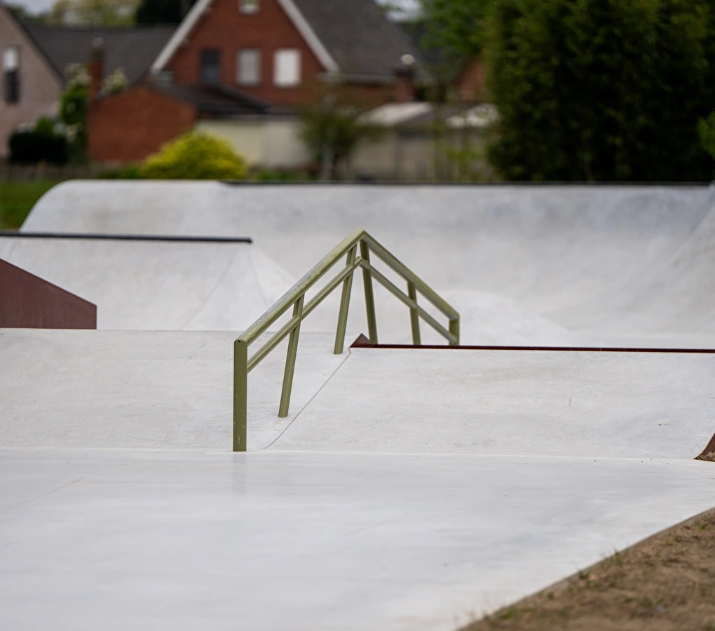 Outdoor skatepark Haacht rail