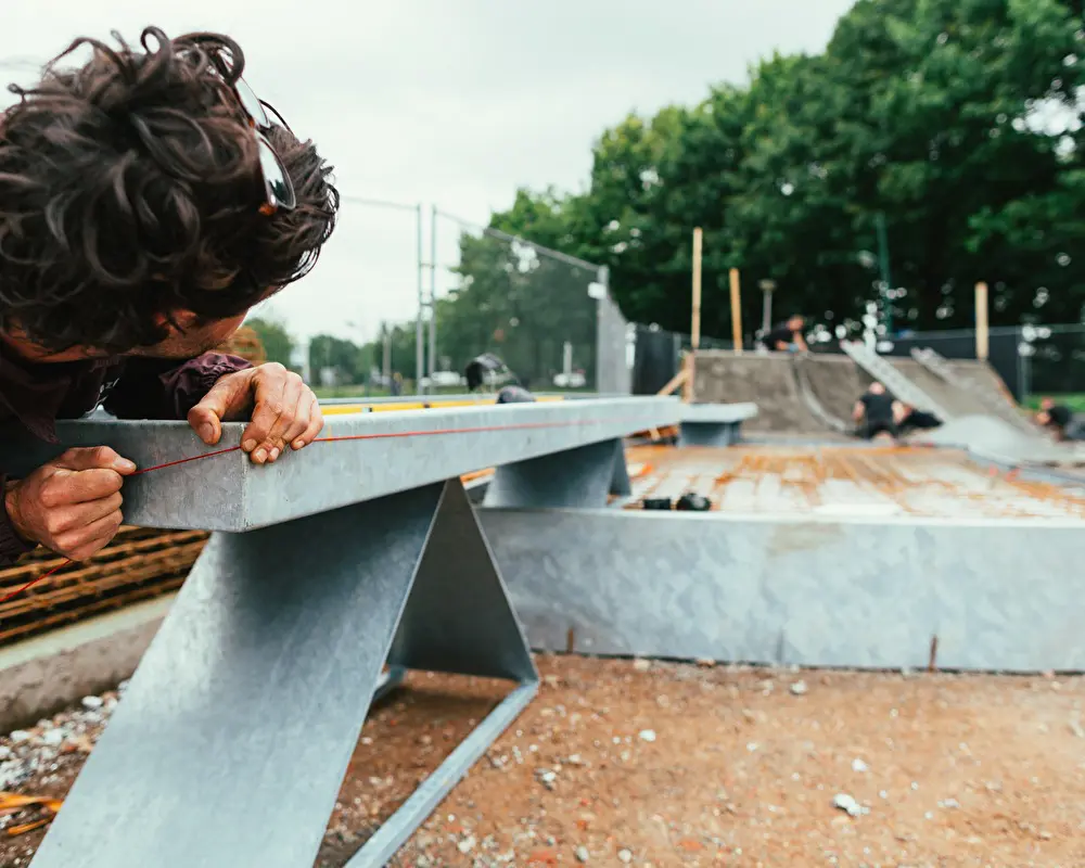 Nine Yards Etten Leur skatepark outdoor build