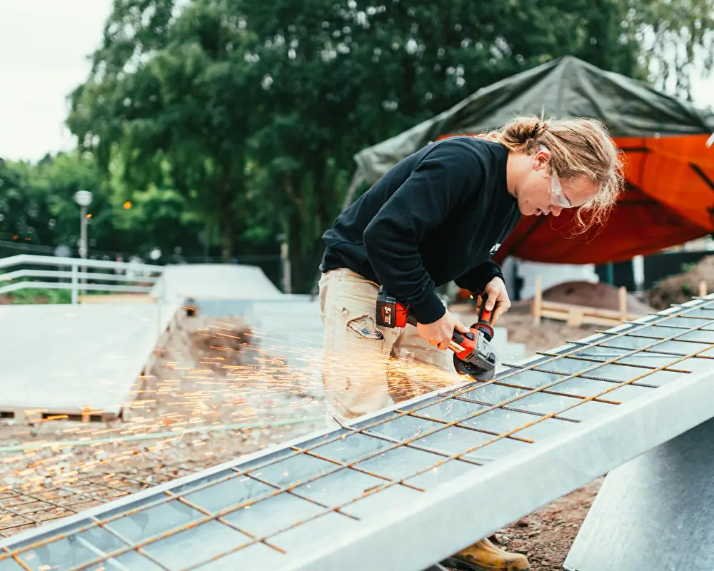 Nine Yards Etten Leur skatepark outdoor build