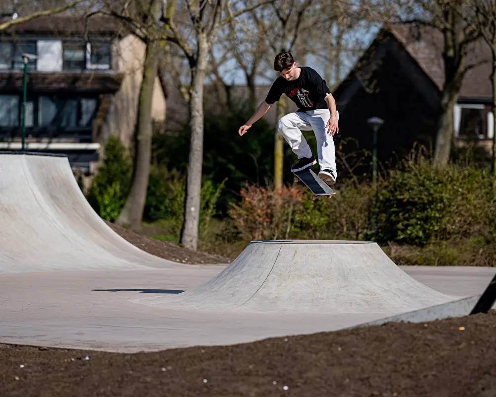 Bunschoten Skatepark Nine Yards Skateparks Bert Wilmink One Footed Ollie