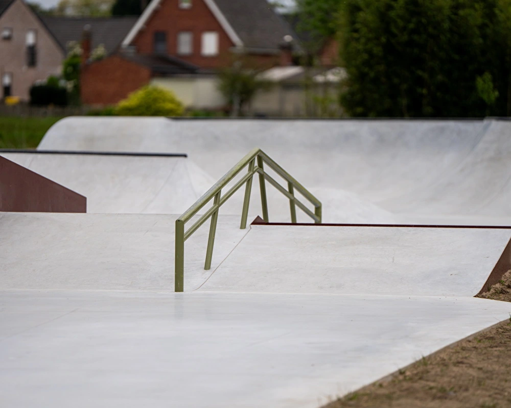 Outdoor skatepark Haacht rail